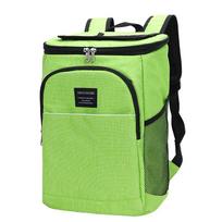 Versatile Insulated Double Shoulder Picnic Ice Bag - Leak-proof and Fresh-keeping geltona