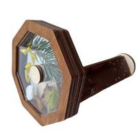 Kids Rotating Kaleidoscope Set Outdoor Educational Toy Magic Optical Wonder Gift Creative STEM Kit New Round Kaleidoscope