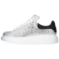 Alexander McQueen Dydelis Žemi Stilingi Riedlentės Batai Vyriški Juodi Balti 604223WHCE49329 40 white
