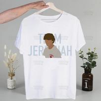 Team Jeremiah T-Shirt Men Unisex Anime Cartoon Design Men Tee Shirt Homme Summer Tops Short Sleeve Vintage Style S