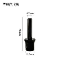 Universal Scissor Jack Adapter for 1/2 Inch Drive or Impact Wrench black