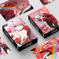 30pc/set DARLING in the FRANXX 002 Lomo Card Album Comic Characters Photocard Fans Collection Cards