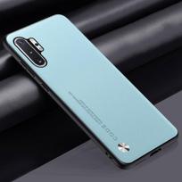 Prabangus PU odinis dėklas Samsung Galaxy Note 10 Plus galiniam dangteliui, silikoninis visos apsaugos telefono dėklas Samsung Note10 Plus 5G Samsung Note 10 Plus dangaus mėlyna spalva