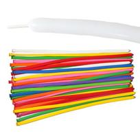 260q 100 vnt. Ilgų balionų rinkinys 1,8 g sustiprinta latekso plona oda Balionai gimtadienio šventei Vestuvėms mixed color multi
