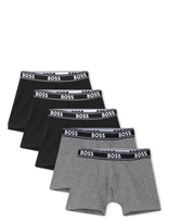 BOSS - Pack Of 5 Underwear - Apatinės kelnaitės - Juoda