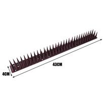 Plastic Anti Bird Spikes Pigeon Deterrent Cat Repellent Pest Control Humane Outdoor Roof Fence Ledge Guard Garden Protection black