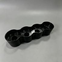3D Printing Condiment Tube Rack 4 Slots Pantry Squeeze Tube Box  For Kitchen Fridge Door