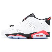 Jordan 6 Retro Low Infrared White 304401-123 44.5 black