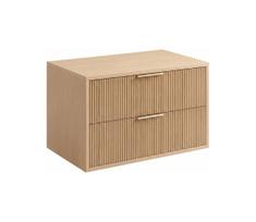 REA-M0409 - Pakabinama vonios spintelė po praustuvu MONO 80x48,5 cm smėlio spalvos