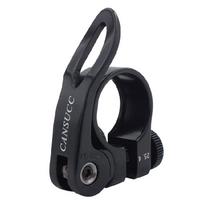 Quick Release Bicycle Seatpost Clamp Bike Seatpost Clamps Easy to Install 1 black