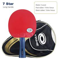 Yinhe profesionali stalo teniso raketė 7/8/9/10 Star Carbon įžeidžianti stalo teniso raketė, lengva elastinga su ITTF patvirtinimu black