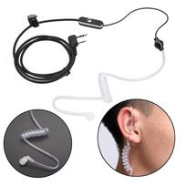 Practical Walkie Talkie Earpiece Headset 2 Pin Acoustic Tube Earphone Walkie Talkie Headset PTT MIC for Baofeng Retevis Radios China Mainland
