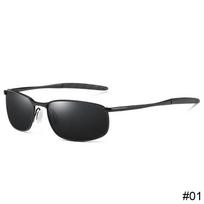 Brand Polarized Sunglasses Metal Frame Square Classic Male Sunglasses Men Driving Sun glasses Shades Goggle High Quality Glasses