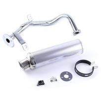 gy6 Exhaust Scooter Moped GY6 50 80 Exhaust GY6 139QMB QMB139 1P39QMB 4 Stroke 50cc Chinese Scooters sidabras