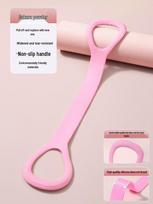 High Elastic Figure-Eight Resistance Band for Yoga: Back, Shoulder, and Chest Expansion 40cm, 75g rožinė