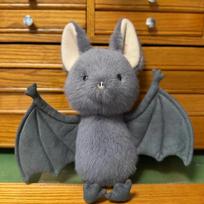 18cm Kawaii Kabantis Šikšnosparnis Pliušinis Žaislas Pilkas Broox Šikšnosparnis Įdarytas Gyvūnas Lėlė Animacinis Minkštas Šikšnosparnis Pliušiniai Žaislai Namų Dekoras Gimtadienio Dovana Mergaitei 18cm gray