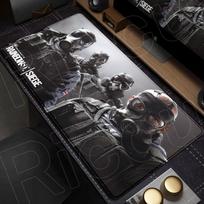 60x30cm XXL Žaidimų R6 R-Rainbow Six Siege Spalvingas Kompiuterio Anime Pelės Kilimėlis PC Žaidėjo Stalas Biuro Kilimas Žaidimų Aksesuaras Stalo Kilimėliai 30cmx60cm(11.8x23.6inch) gray