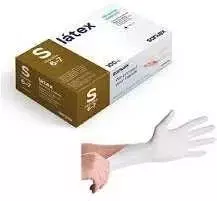 Lateksinės pirštinės SANTEX AQL 1,5, 100 vnt., 5 g - M