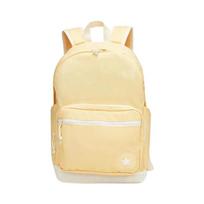 Converse Straight Edge Fashion Brand Logo Large Capacity Zipper Polyester Backpack Unisex Backpack Yellow 10020533-A07 Yellow