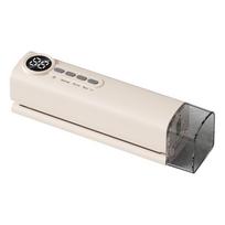 Rong-Shi-Da Mini Automatic Wireless Vacuum Sealer for Food Preservation HB-521 white