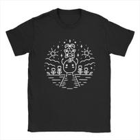 Vintage Stardew Valley Gaming T-Shirt for Men Crew Neck 100% Cotton T Shirt Short Sleeve Tees 6XL Clothes S įvairiaspalvis