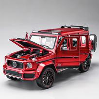 1:24 Mercedes Benz G800 Alloy Metal Diecast Model Car Sound & Light Pull Back High Simulation  Birthday Gift For Boy Kid Present
