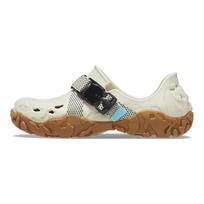 Crocs PU Casual Comfort Outdoor Breathable Beach Sandals Unisex Bone White 208173-2Y3 39-40