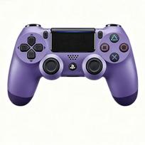 Purple Wireless Game Controller for PS4, Dual Joysticks Gamepad with Ergonomic Grip and Vibration Feedback