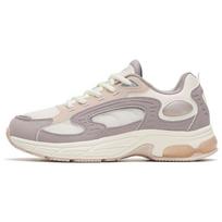 Anta AT954 Shock Absorbing Non-Slip Durable Low-Top Running Shoes Women Sneakers White Lotus-Gray 122315503-6 35.5 white