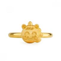 Tinyandco 24k Gold Coco 1g Zodiac Unicorn Ring Not engraved