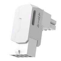 8 kontaktų PCIe vaizdo plokštės maitinimo adapteris 90 laipsnių kampu jungiamoji dalis Maitinimo jungtys Vairavimo galvutė Vaizdo plokštės maitinimo jungties adapteris white