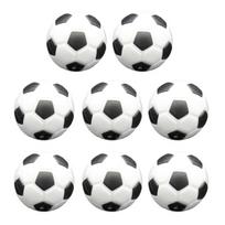 8 vnt. stalo futbolo kamuoliukai Pakeičiami kamuoliukai Stalo kamuoliukai Patvarus stalo žaidimas Mažo futbolo stalo futbolo kamuoliukai 23mm white