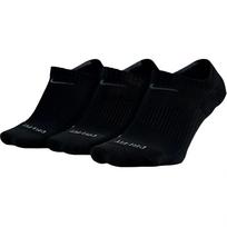 Nike Ankle Socks Unisex 3 Pack Black SX4834-001 L black