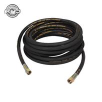 RY 0.5m High Pressure Water Hose with M18 Female Flare Fittings black