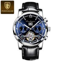 Swiss brand fully automatic men's watch multi-functional mechanical watch tourbillon explosion