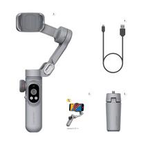Aocheng Smart X Pro Handheld Gimbal Stabilizer for Mobile – Anti-shake, Video Recording, Live Streaming, Selfie, Vlogging. pilka