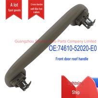 74610-52020-E0 Front Door Roof Grab Handle for Toyota Corolla, Noah, Wish, and Auris GZSN gray