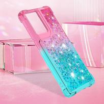 3D Glitter Phone Case for Motorola MOTO G Stylus Play Power 5G Edge 5g 2024 Cover Cases Bling Dynamic Liquid Quicksand Women MotoG stylus 5g 2024 pink
