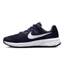 Nike REVOLUTION 6 žemi bėgimo bateliai Mėlyni Balti Unisex DD1096-400 35.5 white