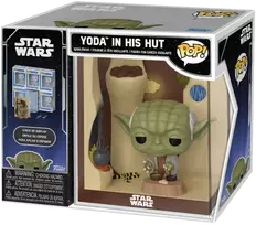 FUNKO POP! Vinilinė figūrėlė: Star Wars - Yoda in His Hut, ~9 cm
