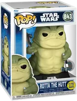 FUNKO POP! Vinilinė figūrėlė: Star Wars - Rotta the Hutt, ~9 cm