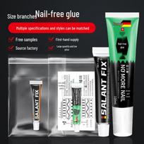 Ouxi Green Tube Universal Strong No-Drill Adhesive for Marble, Metal & Glass Green Tube 6g (Supports ~15kg/cm²)