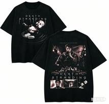 Death Stranding T shirt personality Clothes New Model Anime T-shirt Yearround clothing Plus Size Unisex Streetwear Trendy Couples 4XL black