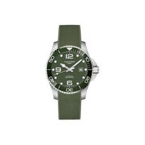 Longines Concas Nardymo serija Automatinis mechaninis judėjimas Datos rodymas Verslo laikrodis Vyriški laikrodžiai Žalias keraminis plienas L3.782.4.06.9 Regular Watch Box gray