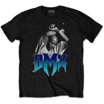 Dmx T Shirt Arms Crossed Logo Unisexs Black S S įvairiaspalvis