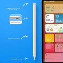 Stylus Pen For Apple Pencil With Magnetic Charging Palm Rejection Touch Pencil For 2022 2021 2020 2019 2018 Ipad Capacitive Pen A1