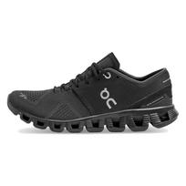 On Running Cloud X Juoda Asfalto Pilka Moteriški 40.99701 36 black