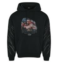 Ufc Dustin Poirier Oversized Hoodie Black U2Hdw1106Bk Black/M black