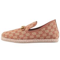 GUCCI GG Jacquard Wool Loafers 599446 HVK10 8370 41.5