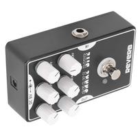 Reverb Pedal Electric Guitar Reflector Effect Single Block Unit Aluminum Alloy Shell gray